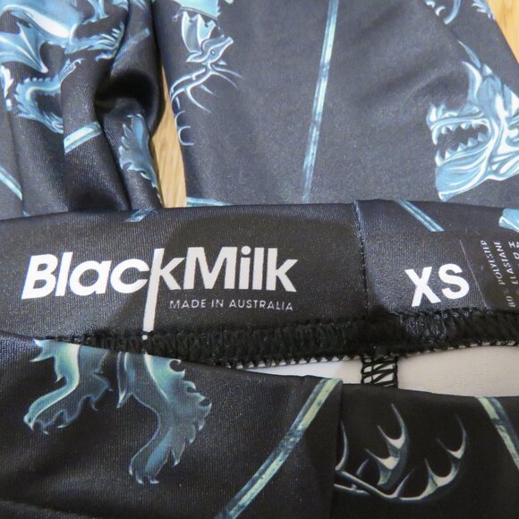 BLACKMILK Game Of Thrones Win Or Die Leggings Goth Alt Punk Cosplay Whimsigoth - Picture 13 of 14